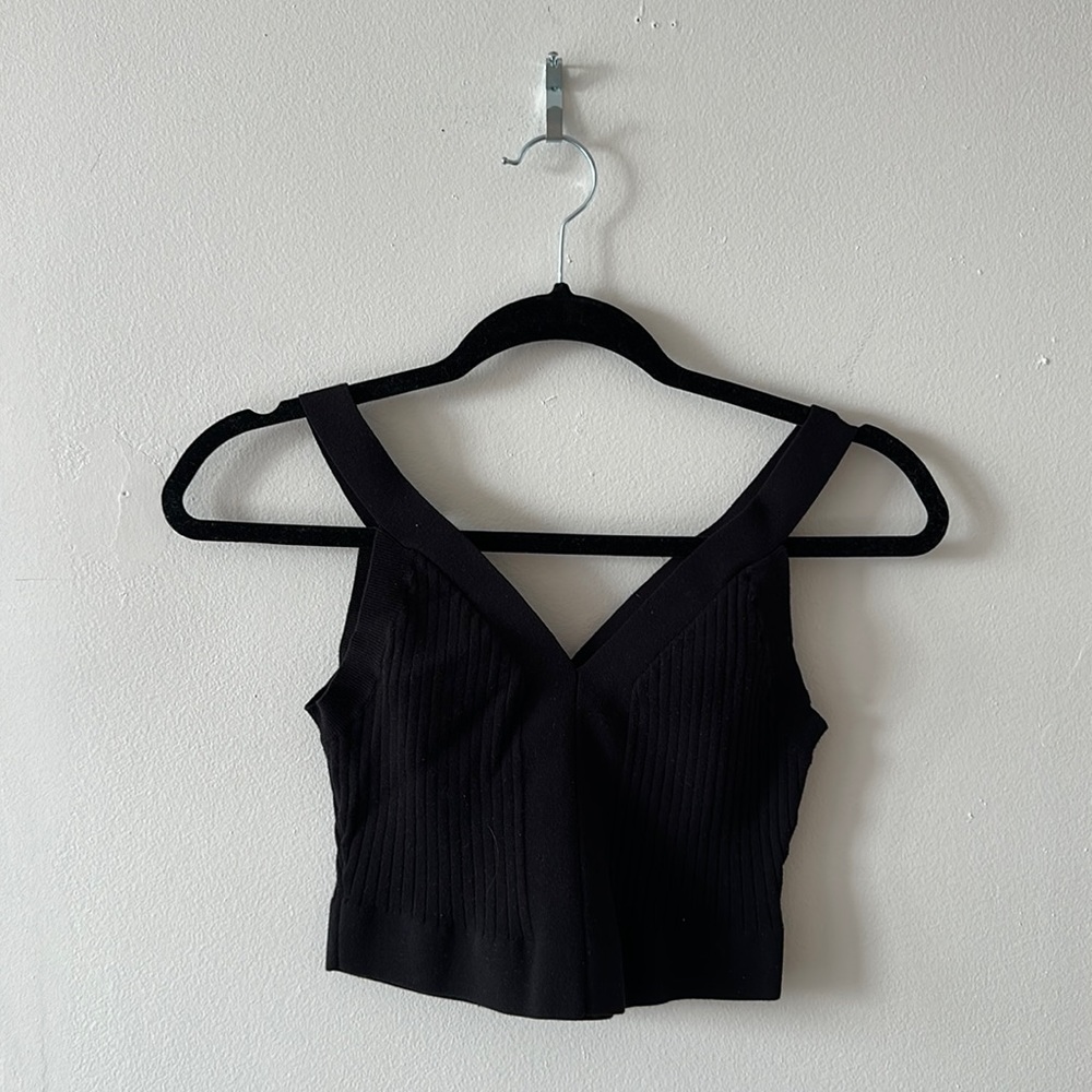 Ribbed Knitted Tank